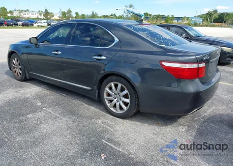 2007 Lexus Ls 460 from USA, damaged, VIN JTHBL46F975039538